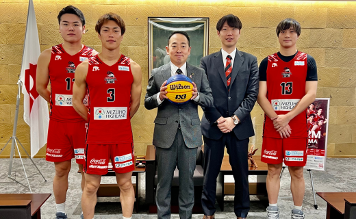 【活動報告】宇部市長を表敬訪問いたしました