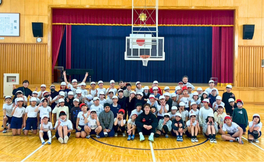 【活動報告】宗野選手が宇部市立新川小学校を訪問